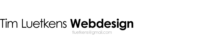 Tim Luetkens Webdesign